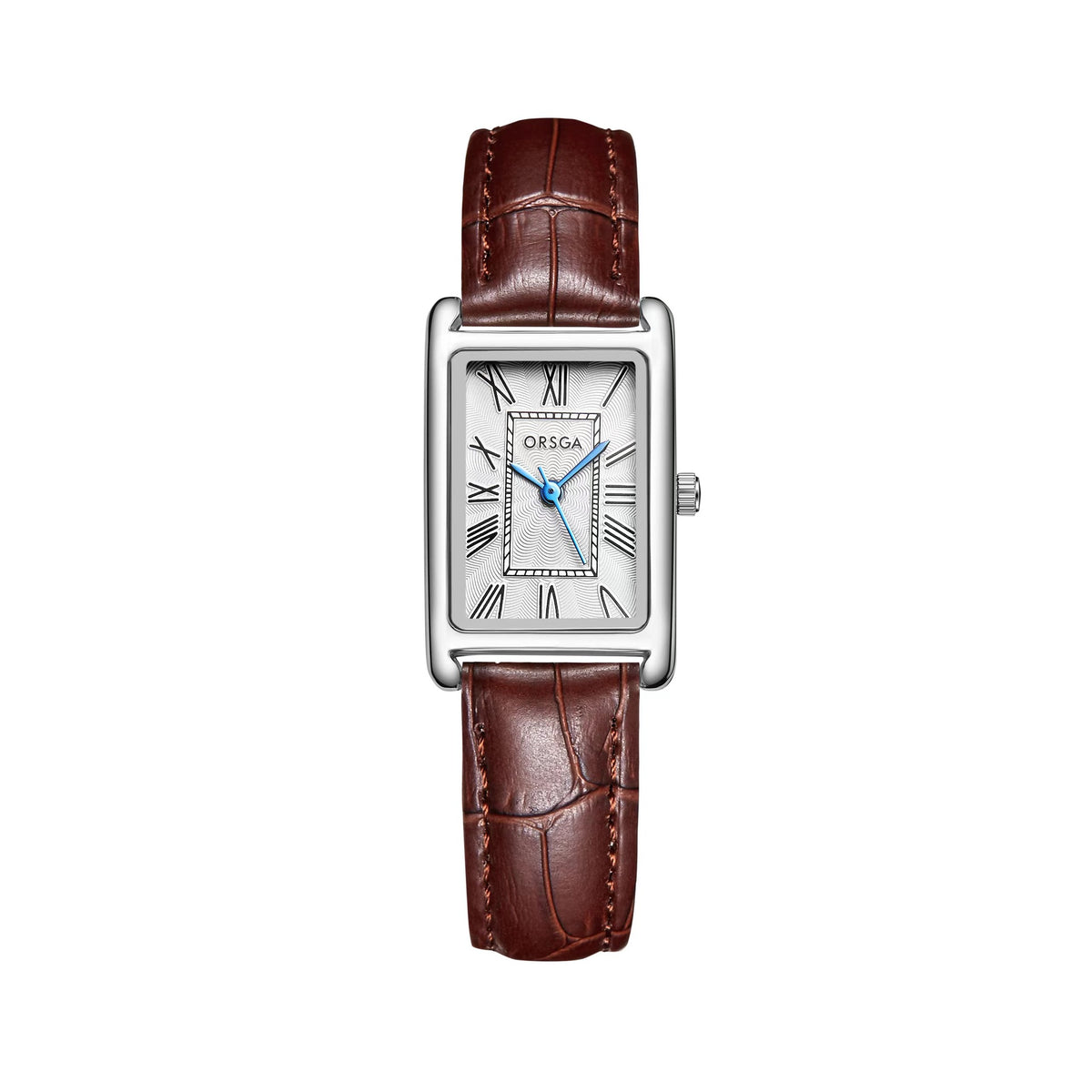 Square Steel-Strap Quartz Watch - photo 9