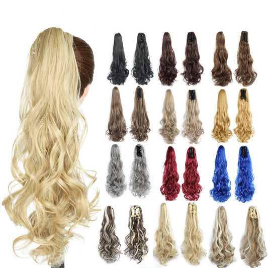 Fluffy Claw Clip Ponytail - instant volume synthetic hair extension
