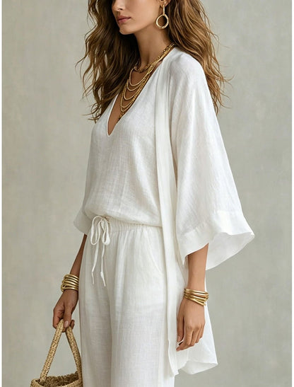 Women's Casual 3 Piece Summer Outfit Set - photo 3