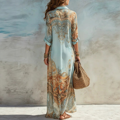New Vintage Flowing Womens Dress - photo 6