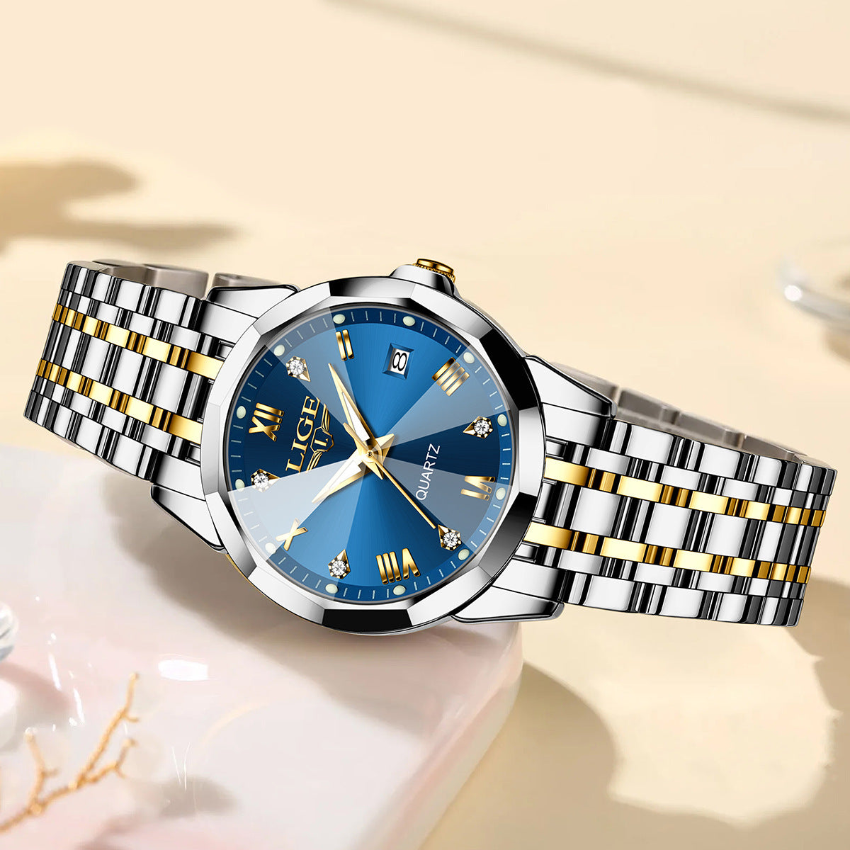 Calendar Waterproof Quartz Watch - photo 4