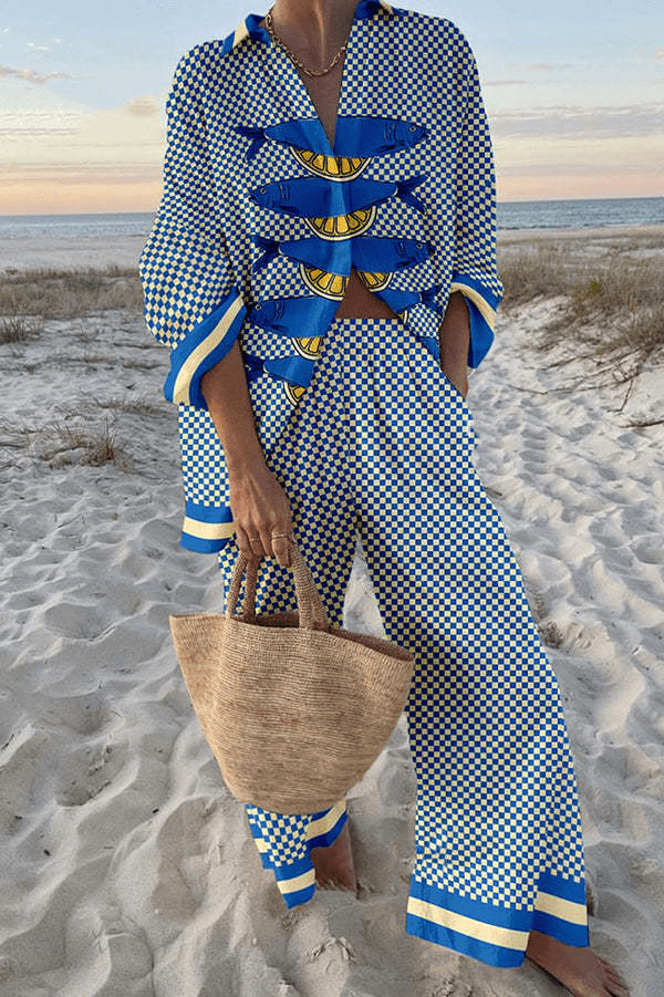 Elodie | Coastal Two-Piece Set