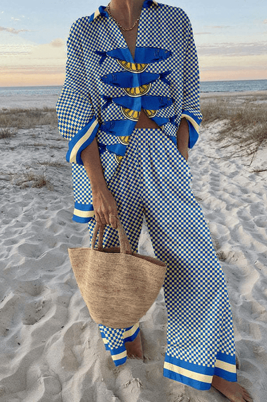 Elodie | Coastal Two-Piece Set