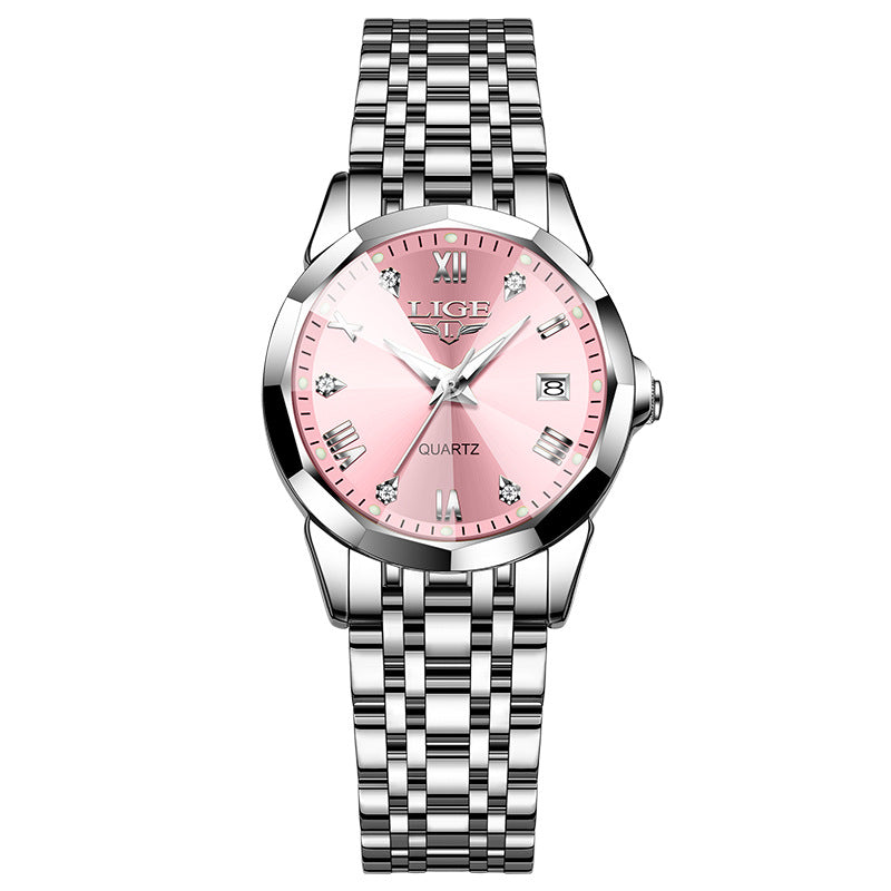 Calendar Waterproof Quartz Watch - photo 7