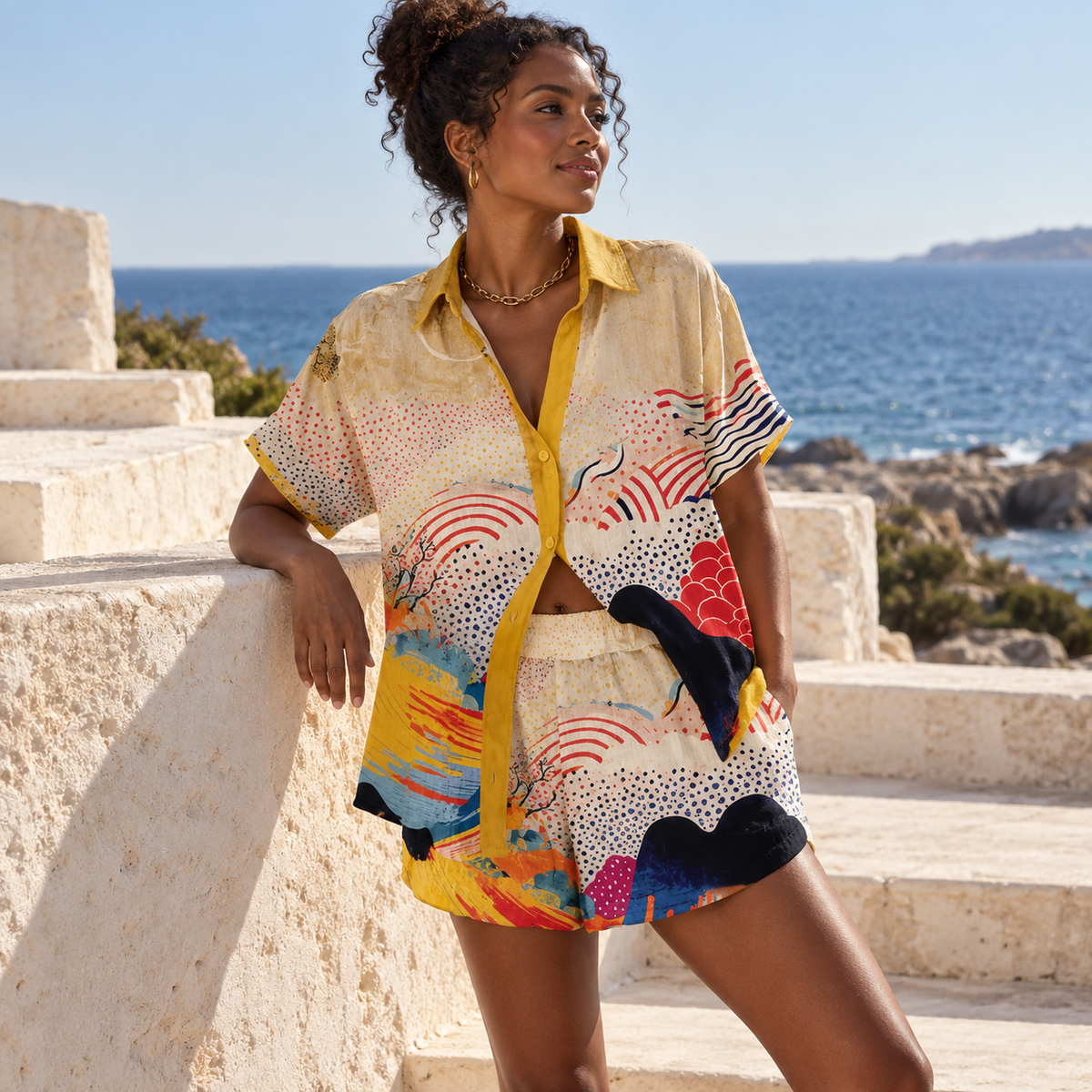 Model wearing Adriana | Everyday Summer Set