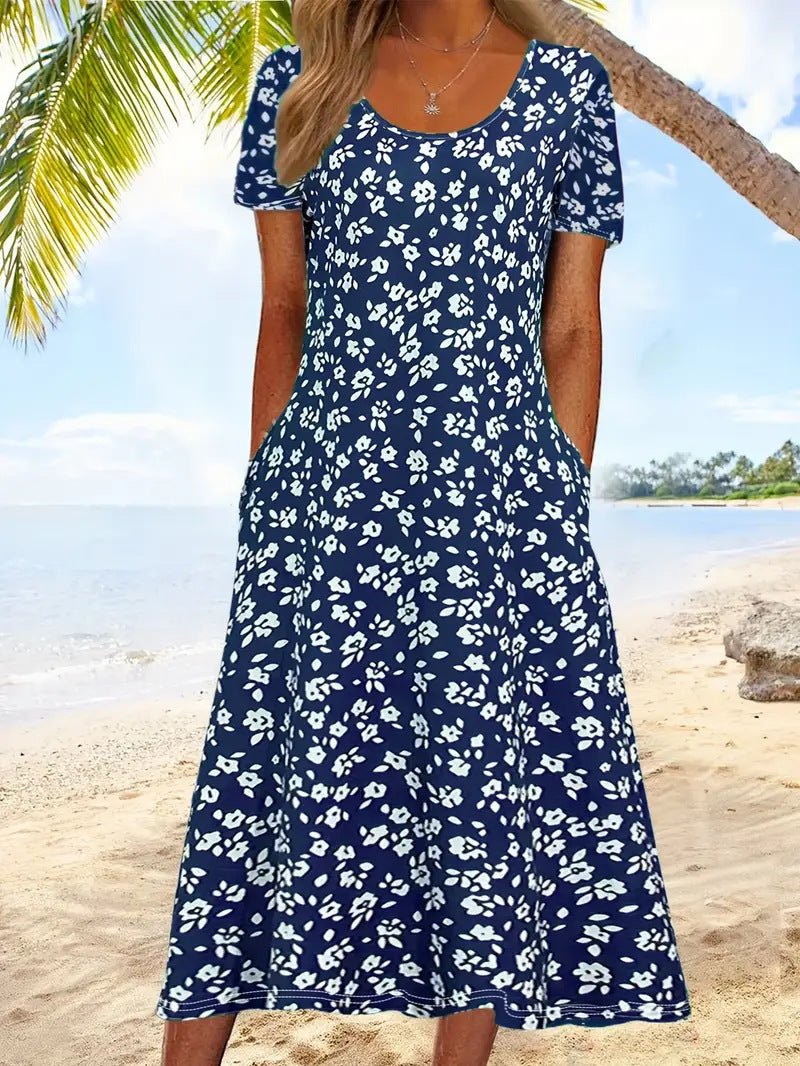 Isla floral summer midi dress, photo 2