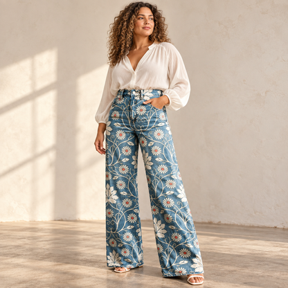 Editorial view of Margerita | Boho Chic Pants