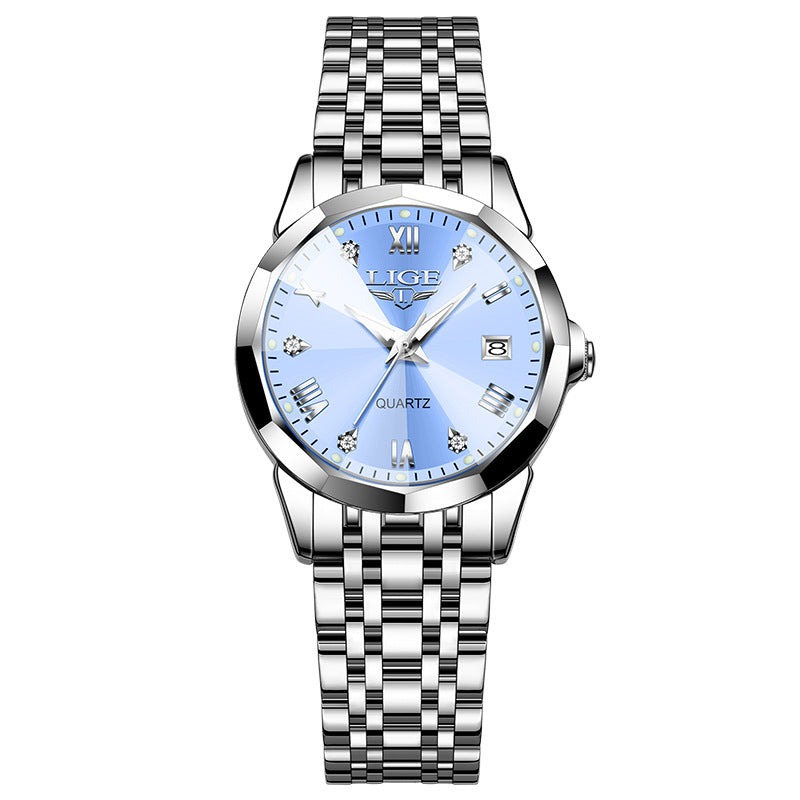 Calendar Waterproof Quartz Watch - photo 9