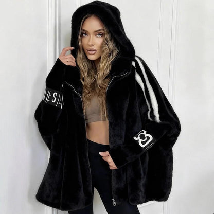 Elara Hooded Mid-Length Coat - photo 10