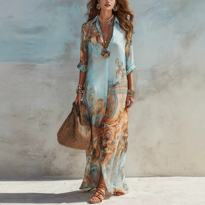 New Vintage Flowing Womens Dress - photo 2